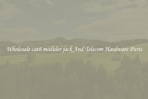 Wholesale cat6 moduler jack And Telecom Hardware Parts