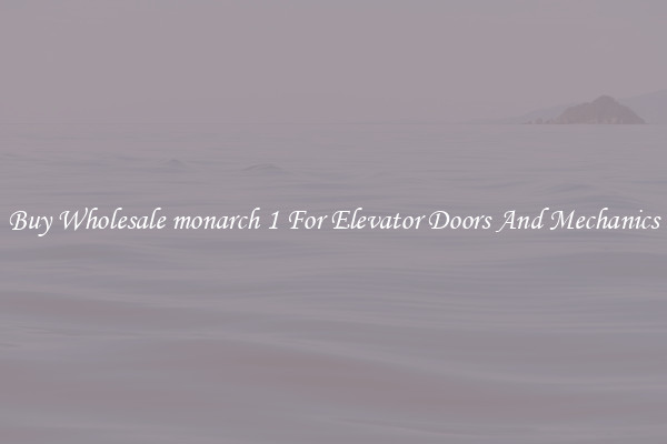 Buy Wholesale monarch 1 For Elevator Doors And Mechanics