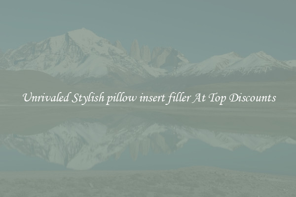 Unrivaled Stylish pillow insert filler At Top Discounts