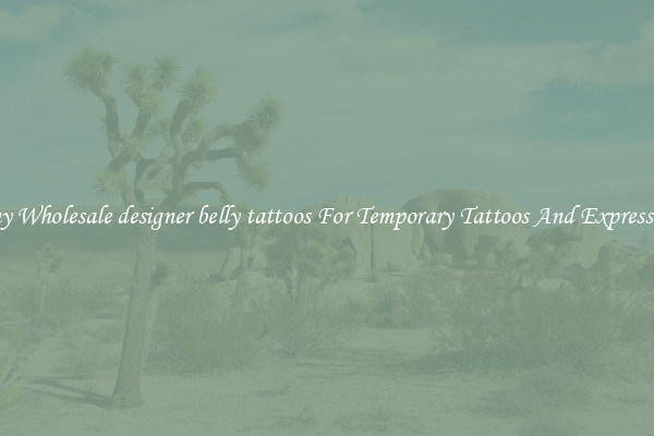 Buy Wholesale designer belly tattoos For Temporary Tattoos And Expression