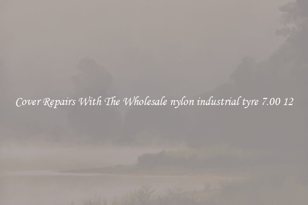  Cover Repairs With The Wholesale nylon industrial tyre 7.00 12 